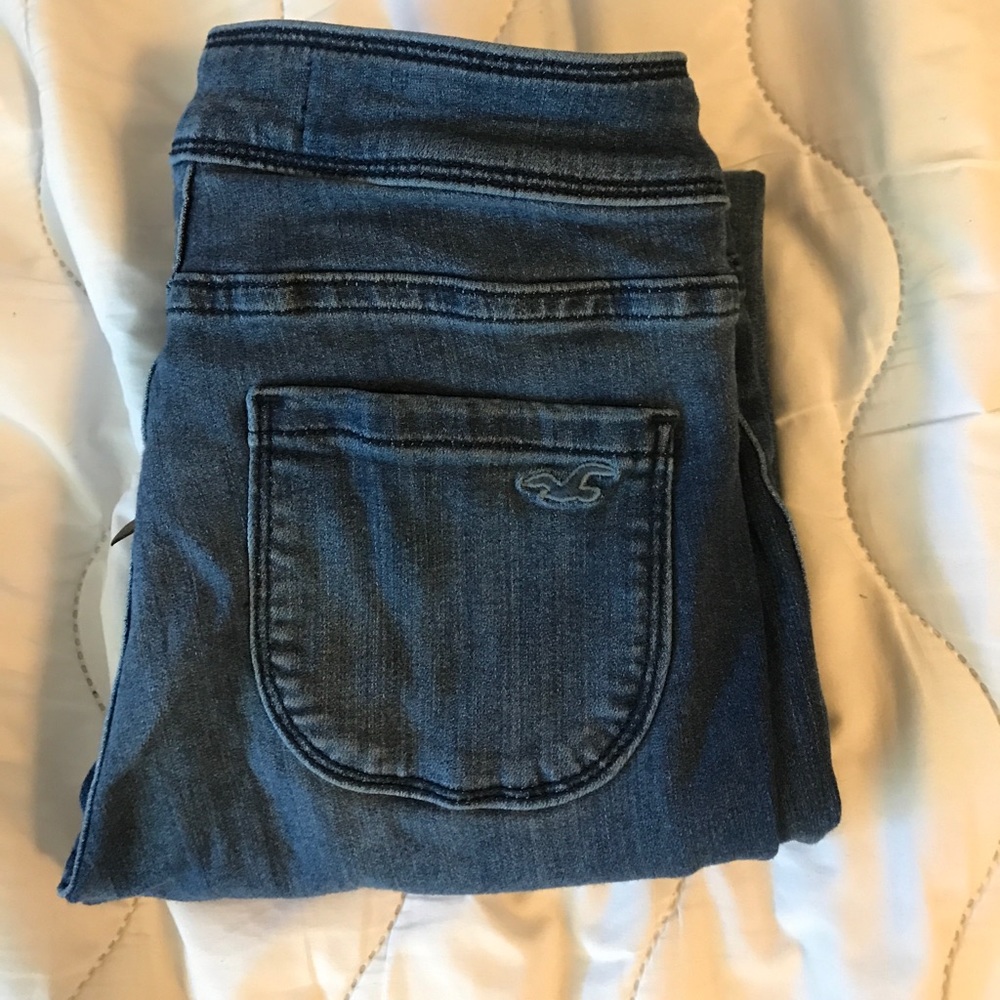 Hollister lace up jeans